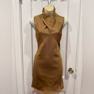Ralph Lauren Gold Mini Dress